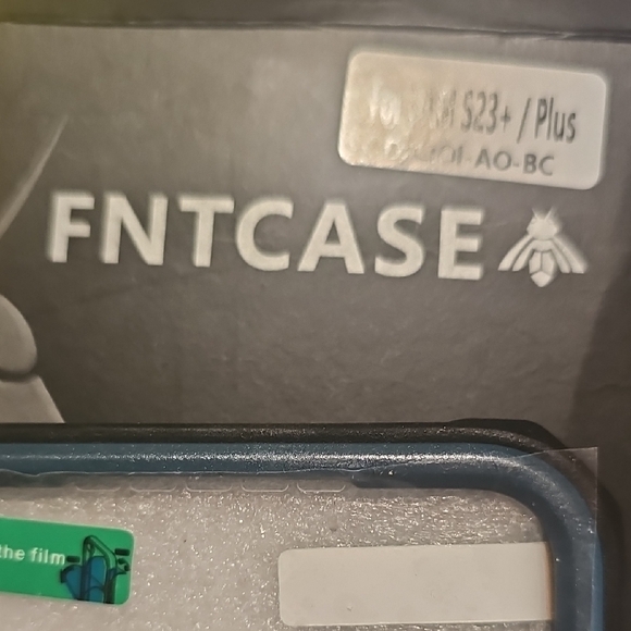 NWT Samsung 23 Plus Navy Blue Phone Case W/ Stand & Screen Protector - Picture 3 of 16